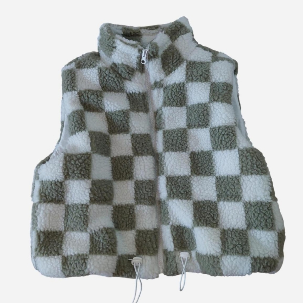 Wild Rose Sherpa Vest